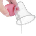Bomba tira leite manual de bola de silicone simples para leite materno
